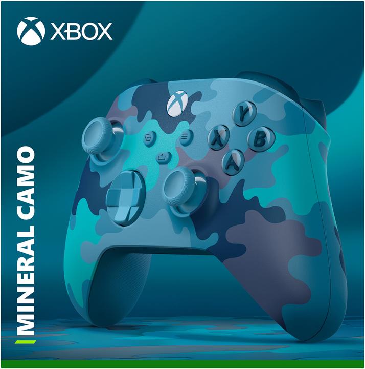 Produktbild Microsoft Xbox Wireless Controller - Mineral Camo (Special Edition) (Xbox Series S, Xbox One S, PC, Xbox One X, Xbox Series X)