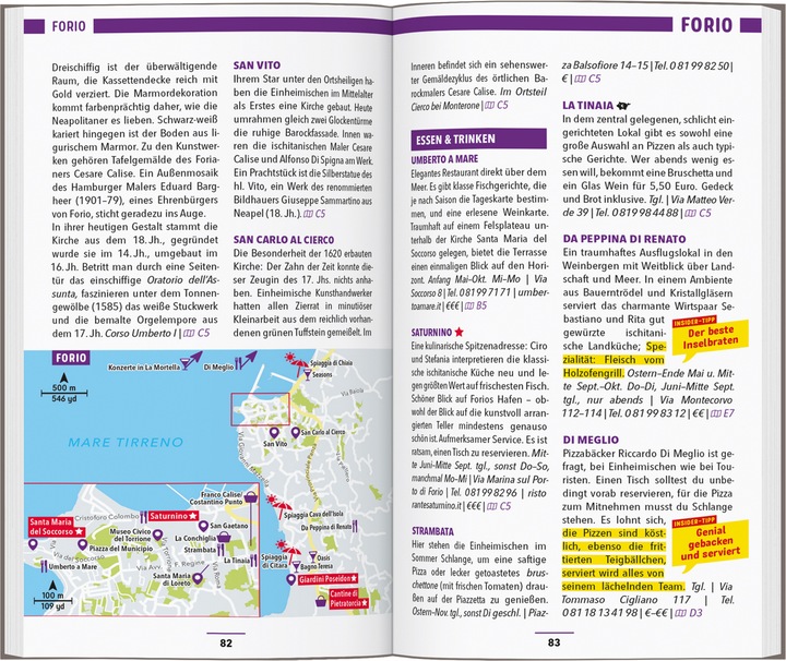Produktbild Reiseführer Ischia (Deutsch, Bettina Dürr, Stefanie Sonnentag, 2024)