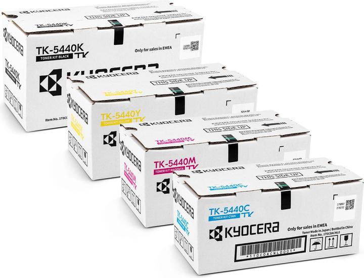 Produktbild Kyocera Original TK-5440 Toner - 4er Multipack (cyan, magenta, gelb, schwarz) (Color)