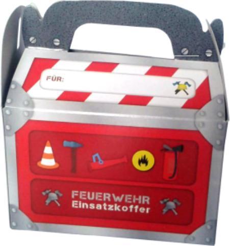 DH-Konzept Geschenkbox Feuerwehr, 6 Stk. (6x)