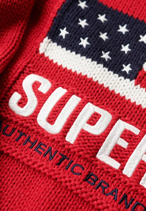 Produktbild Superdry Americana Strickpullover mit Rollkragen (10XL)