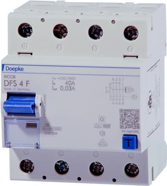 Actual product image Doepke DOEP 09144820 DFS4 063-4/0.03-F