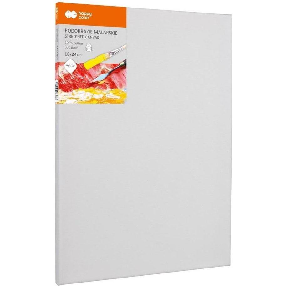 Happy Color, Telaio telato, Baumwollleinwand 18x24cm GLÜCKLICHE FARBE