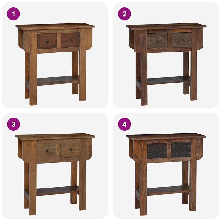 Produktbild vidaXL Konsolentisch (35 x 80 x 80 cm)