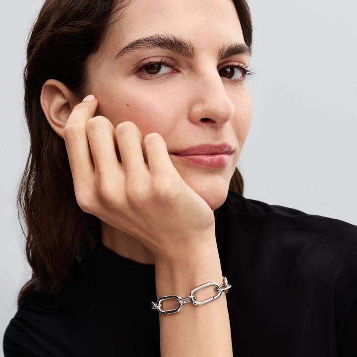 Immagine prodotto Pandora Bracciale a maglie vivaci (17.50 cm, Argento 925)