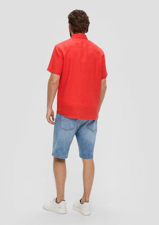 Immagine prodotto s.Oliver Hemd Kurzarmhemd aus Leinen (S)