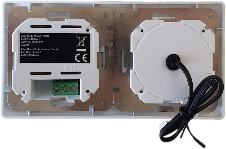 Produktbild Unitec Unterputz Radio (UKW, Bluetooth)
