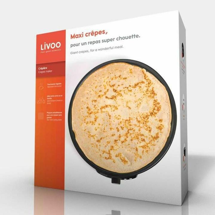 Actual product image Livoo Crepes maker