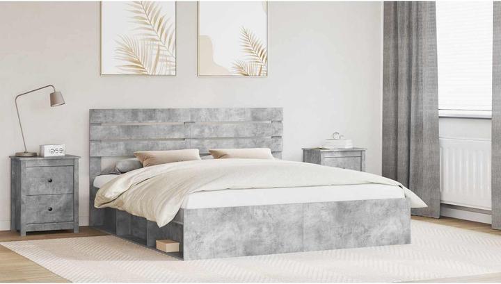 Actual product image vidaXL Moderner Bettrahmen (180 x 200 cm)