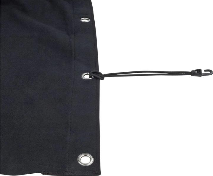 Image du produit Showgear Backdrop décoratif noir 400 x 300cm (Molleton)