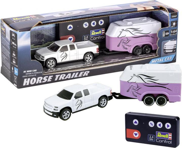 Image du produit Revell Mini RC Car avec remorque de cheval