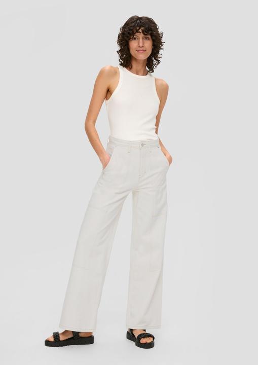 Actual product image S.Oliver Jeans-Hose Jeans Suri / Regular Fit / High Rise / Wide Leg (W44/L32)