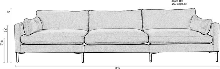 Produktbild Zuiver Summer (4-Sitzer)