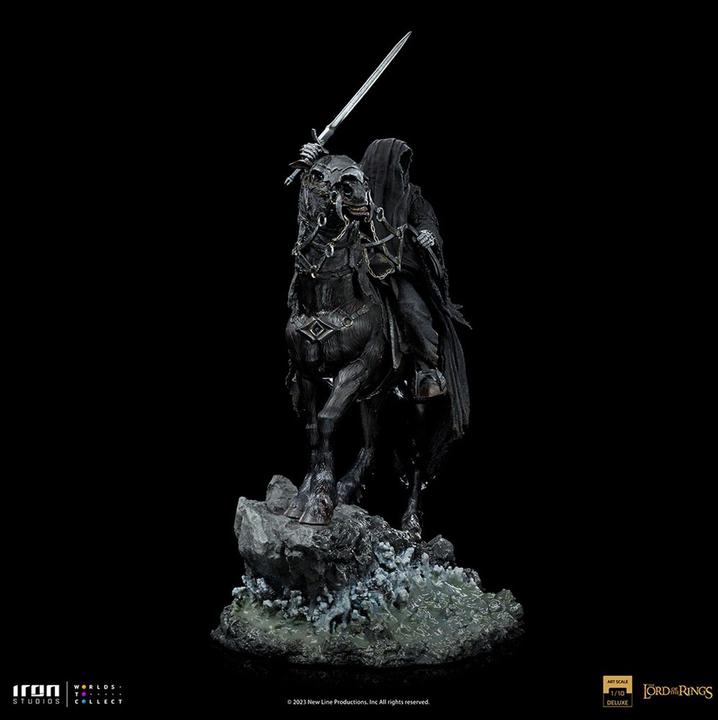 Produktbild Iron Studios Le Seigneur des Anneaux statuette 1/10 Deluxe Art Scale Nazgul on Horse 42 cm