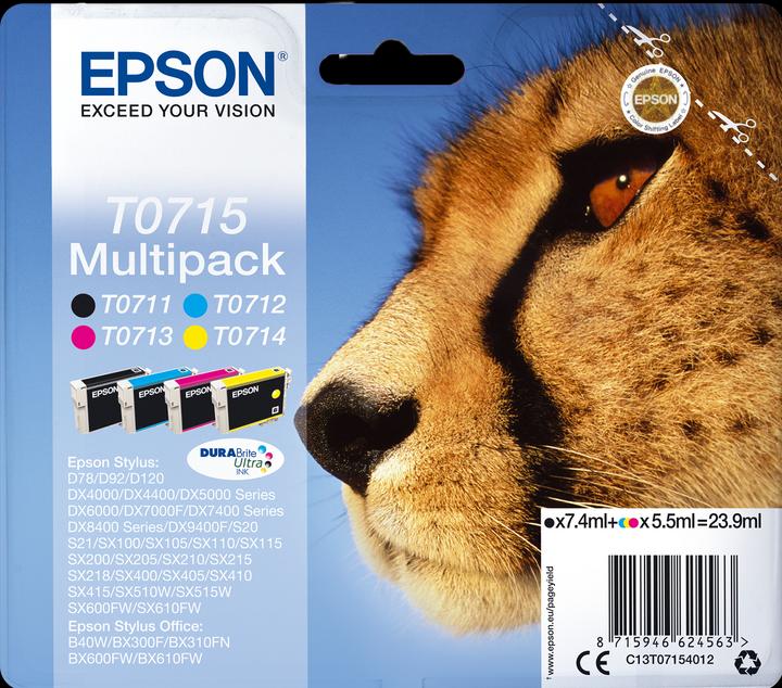 Produktbild Epson T0711 DuraBrite Ultra (BK)