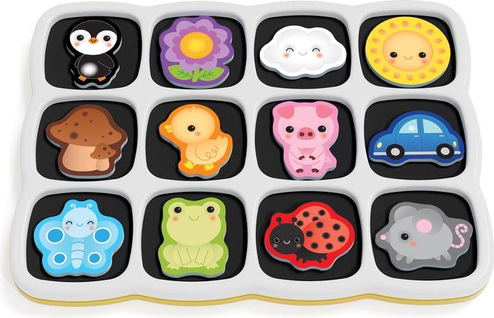 Productafbeelding Quercetti Slimme magneet puzzel (12 onderdelen)