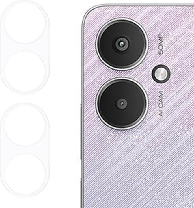Actual product image Cover-Discount Xiaomi Redmi 13C 5G - 2 pcs. Armoured glass camera (2 Piece, Xiaomi Redmi 13C 5G)