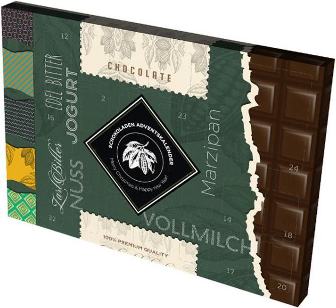 Actual product image Huber-Kölle Ritter-Sport Advent Calendar