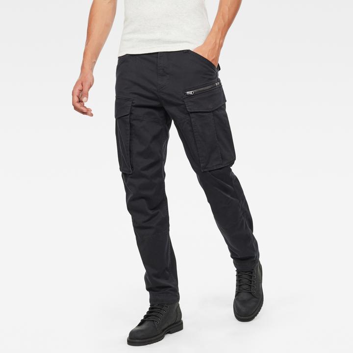 Actual product image G-Star Cargo Trousers Tapered Fit ROVIC ZIP 3D (W31/L34)