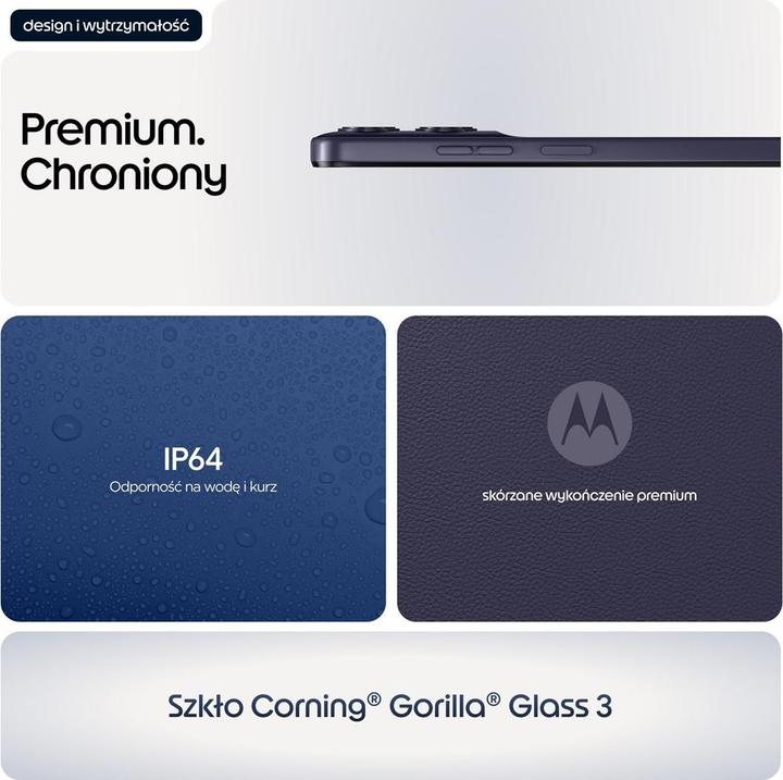 Produktbild Motorola G17 8/128GB Evening Blue (128 GB, Evening Blue, Violett, 6.72", Dual SIM)