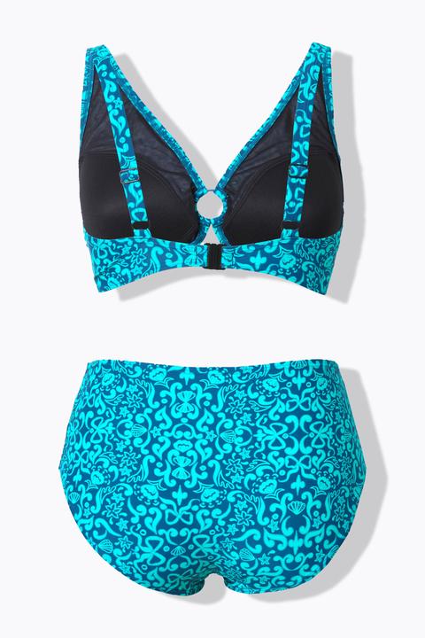 Actual product image Ulla Popken Paisley Two Piece Bikini Set (56)