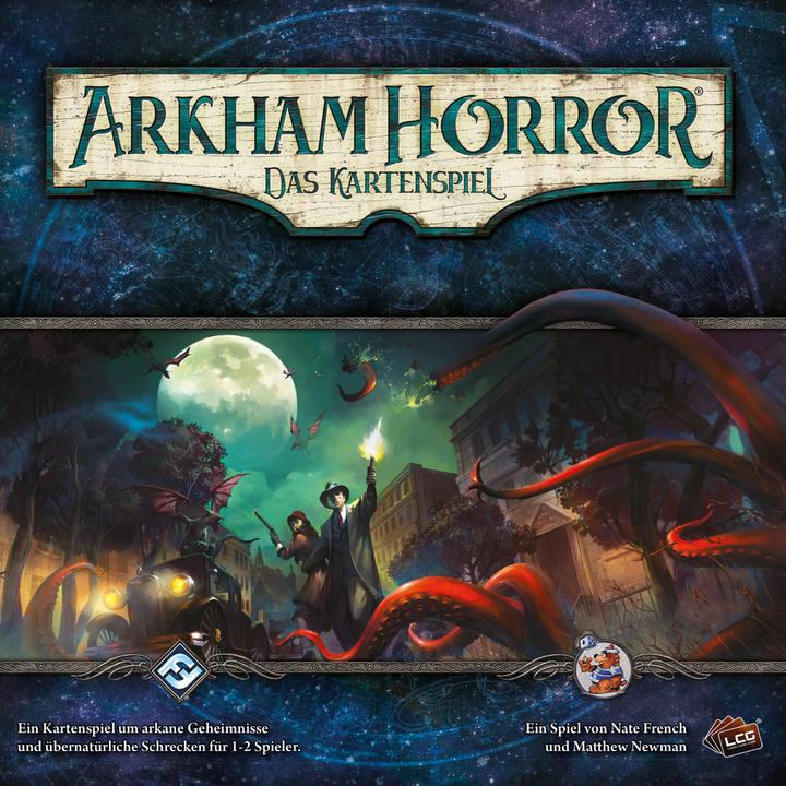 Actual product image FFG FFGD1160 - Arkham Horror: LCG - Main game (new edition), for 1-4 player, from 14 years (DE Edition) (German)