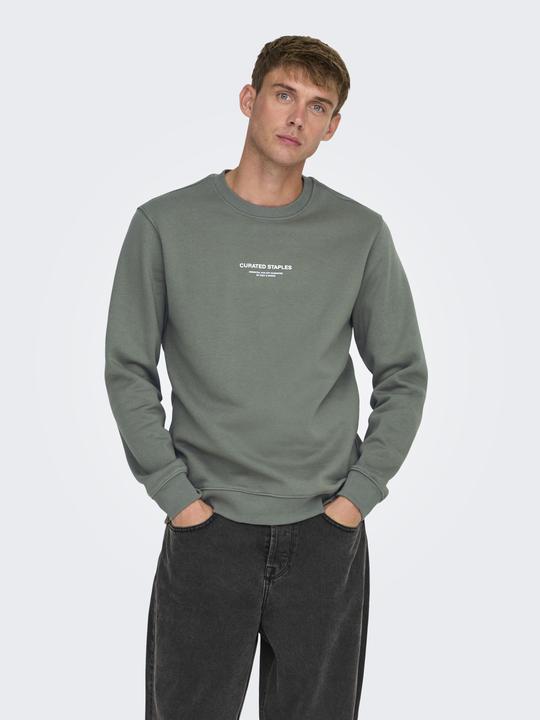 Actual product image Only & Sons Onscurated Reg Crew Neck Sweat Noos (S)
