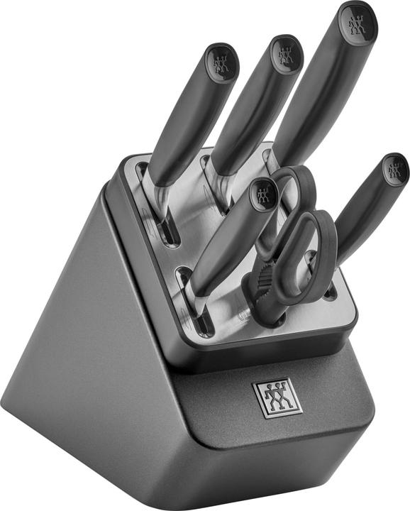 Zwilling 7tlg. All Star Selbstschärfender Messerblock schwarz
