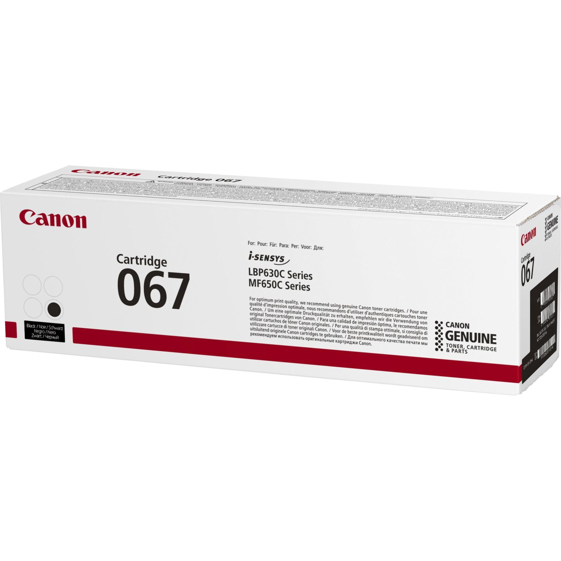 Canon, Toner, Toner Cartridge 067 BK (BK)