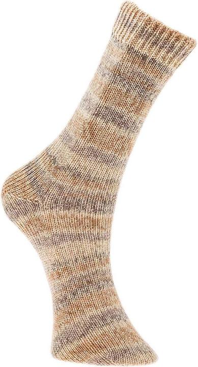 Produktbild Rico Design Wolle Bamboo für Socken 4-fädig, 100 g, Beige Braun (420 m)