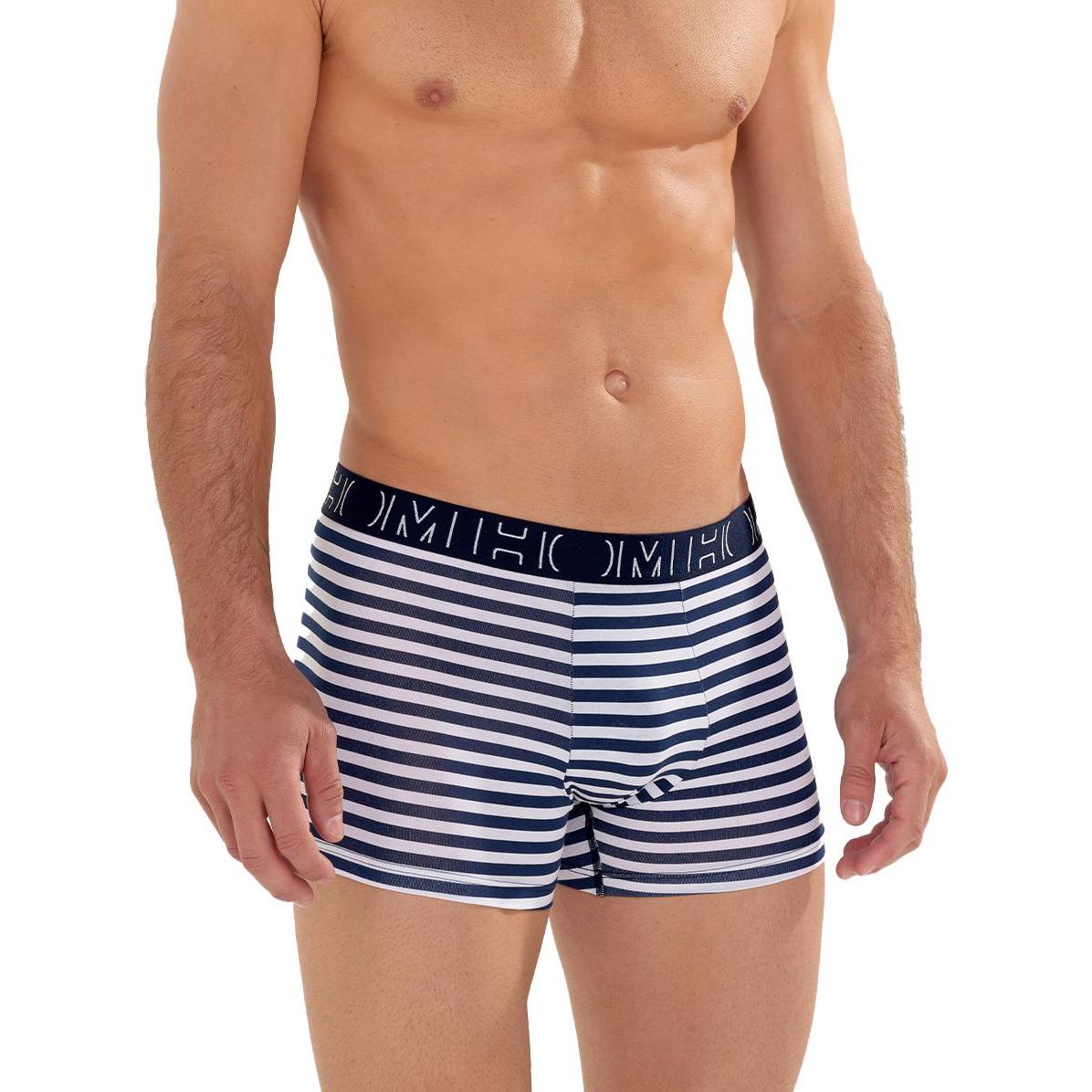 Thumbnail - HOM, Herren, Unterhosen, 6er Pack Christofer Retro Short / Pant, Blau, (XXL, 6er Pack)