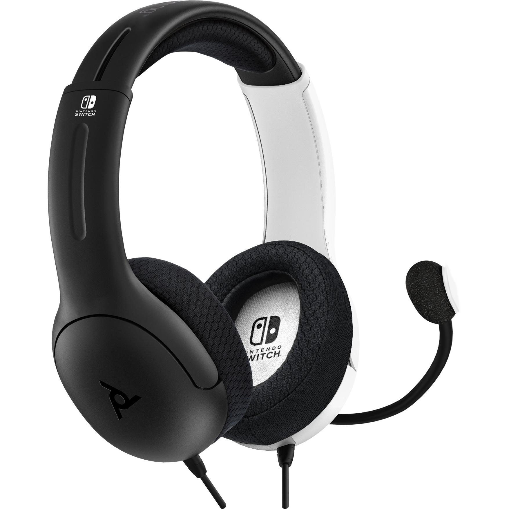 Thumbnail - PDP LVL40 (Kabelgebunden), Gaming Headset, Schwarz, Weiss