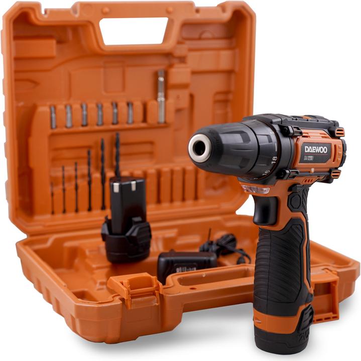 Actual product image Daewoo Power Products Cordless Drill (Rechargeable battery operated)