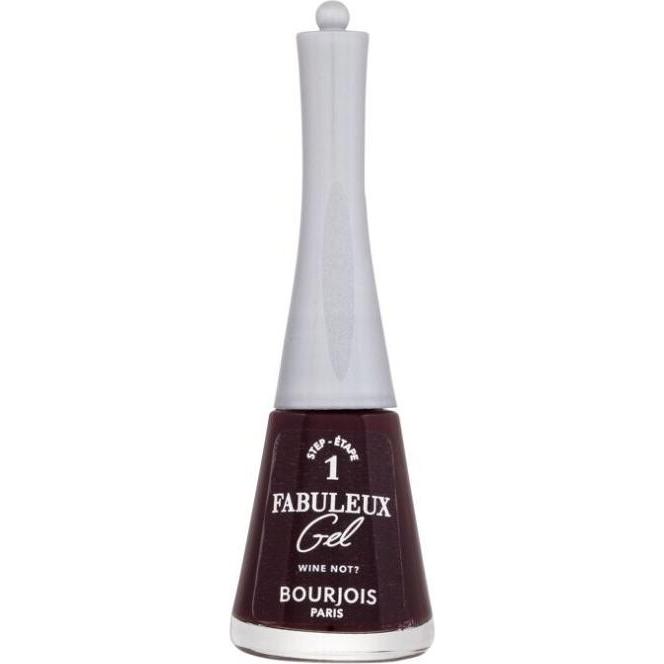 Bourjois, Nagellack, Fabuleux Gel-Nagellack 410-Wine Not - 9ml (Violett, Gel-Effekt Nagellack)