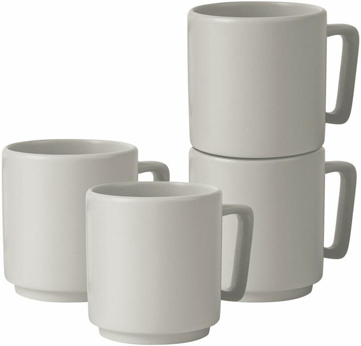 BerlingerHaus Haus Tassenset 4 Stk. 300ml matt cream Sahara Collection (300 ml, 4x)