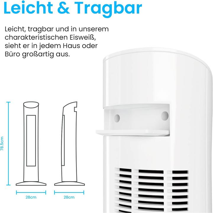 Produktbild Breeze Turmventilator Weiss (54 dB)