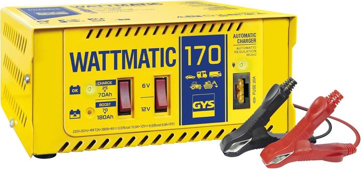 Produktbild GYS Wattmatic 170 025615 Kfz-Ladegerät 6 V, 12 V 6.5 A 10 A (12V, 6V)