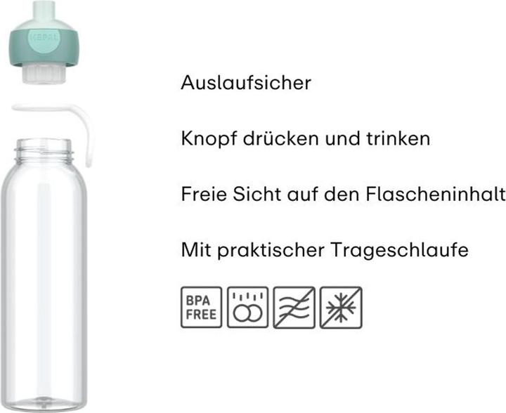 Image du produit Mepal Wasserflasche Pop-Up Campus 500 Ml - Cool Pink (0.50 l)