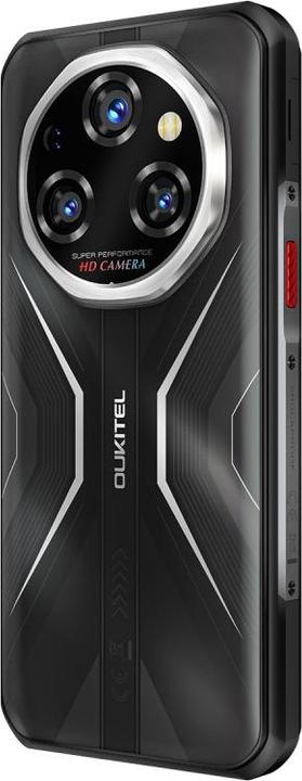Actual product image Oukitel WP55 Pro 5G (6.6" - NFC - 11 000 mAh - 512 Go, 16 Go RAM) Noir (512 GB, Noir, 6.60")