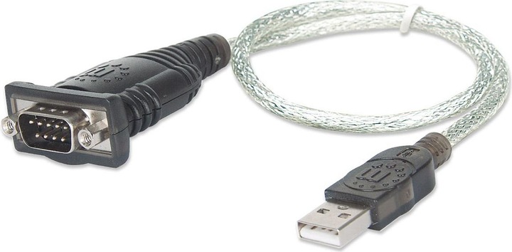 Actual product image Manhattan USB to Serial Converter (0.45 m)