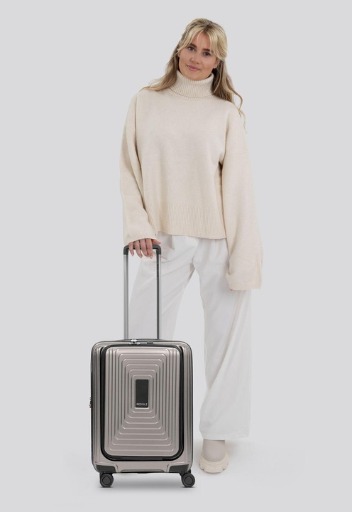 Produktbild Redolz Essentials 14 4 Rollen Kabinentrolley S 55 cm Laptopfach mit Dehnfalte (45 l, Handgepäck (bis 50l))