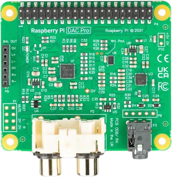 Image du produit Raspberry Pi IQaudio DAC Pro Audio Card (Divers)