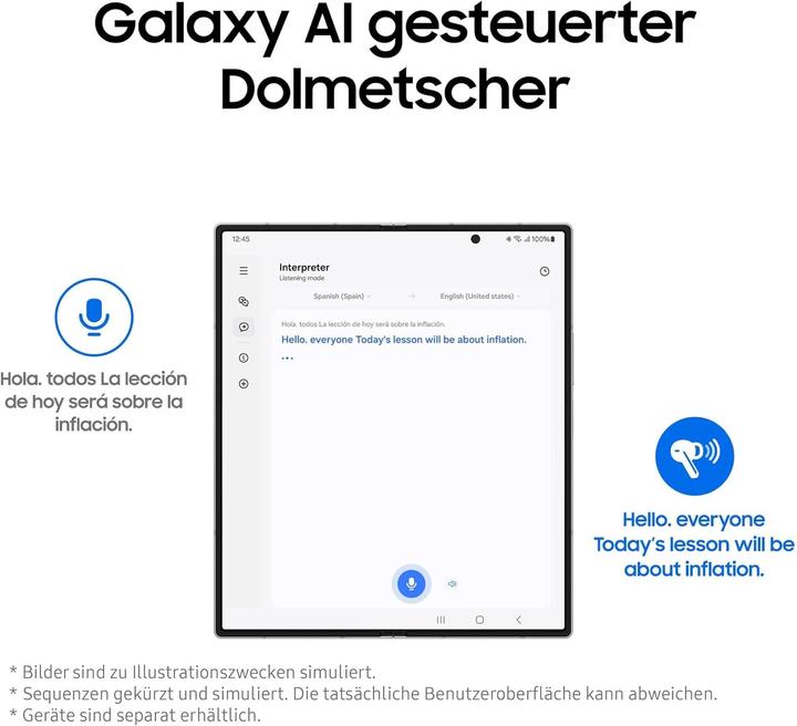 Produktbild Samsung Galaxy Buds3 Pro (Aktive Geräuschunterdrückung, 6 h, Kabellos)
