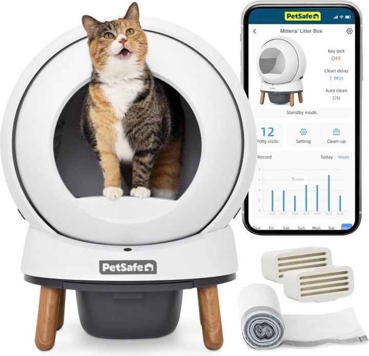 Immagine prodotto PetSafe Robot per lettiere automatiche Ecom Smartspin - (72984917986) (Lettiera autopulente)