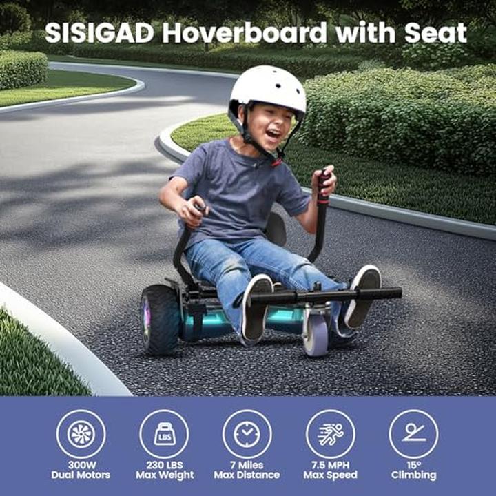 Produktbild Sisigad Hoverboard con Montaggio Sella