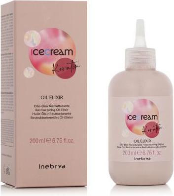Produktbild Inebrya Ice Cream Keratin Oil Elixir - Keratin-based Reconstructive Oil Serum - 200ml (200 ml)
