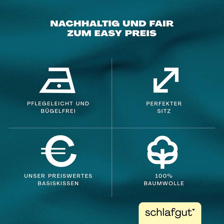 Immagine prodotto schlafgut Easy Jersey (Copricuscino, 70 x 90 cm)