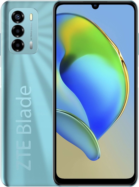 Produktbild ZTE Blade V40 vita (128 GB, Pine Green, 6.75", Dual SIM, 48 Mpx, 4G)