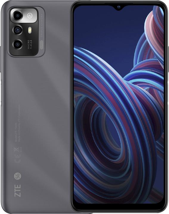 Produktbild ZTE Blade A72 5G (64 GB, Grau, 6.52", Hybrid Dual SIM, 5G)
