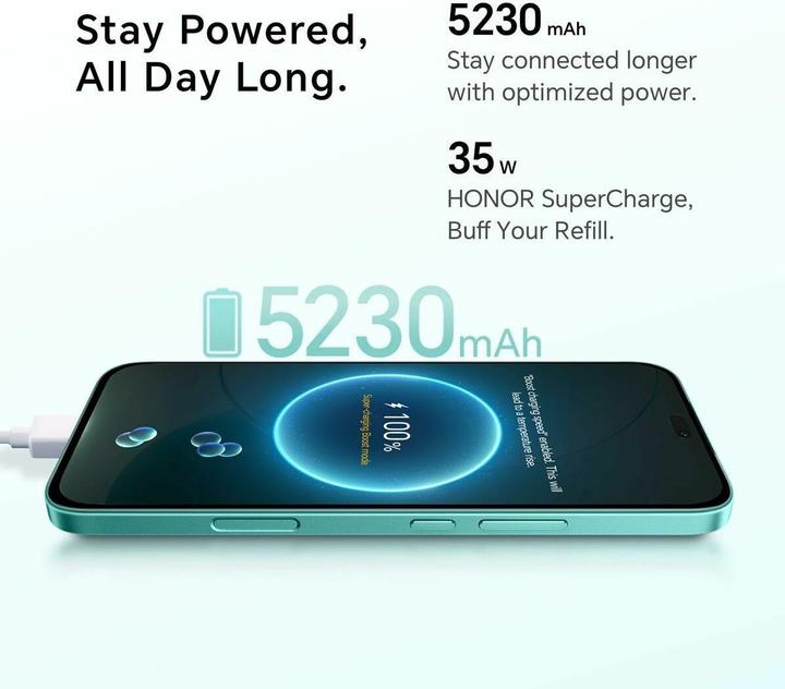 Actual product image Honor 400 Lite (256 GB, Velvet grey, 6.70", SIM + eSIM, 5G)